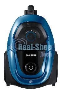 Пылесос Samsung VC18M31A0HU голубой, 380/1800 Вт, уборка сухая, пылесборник контейнер 2 л