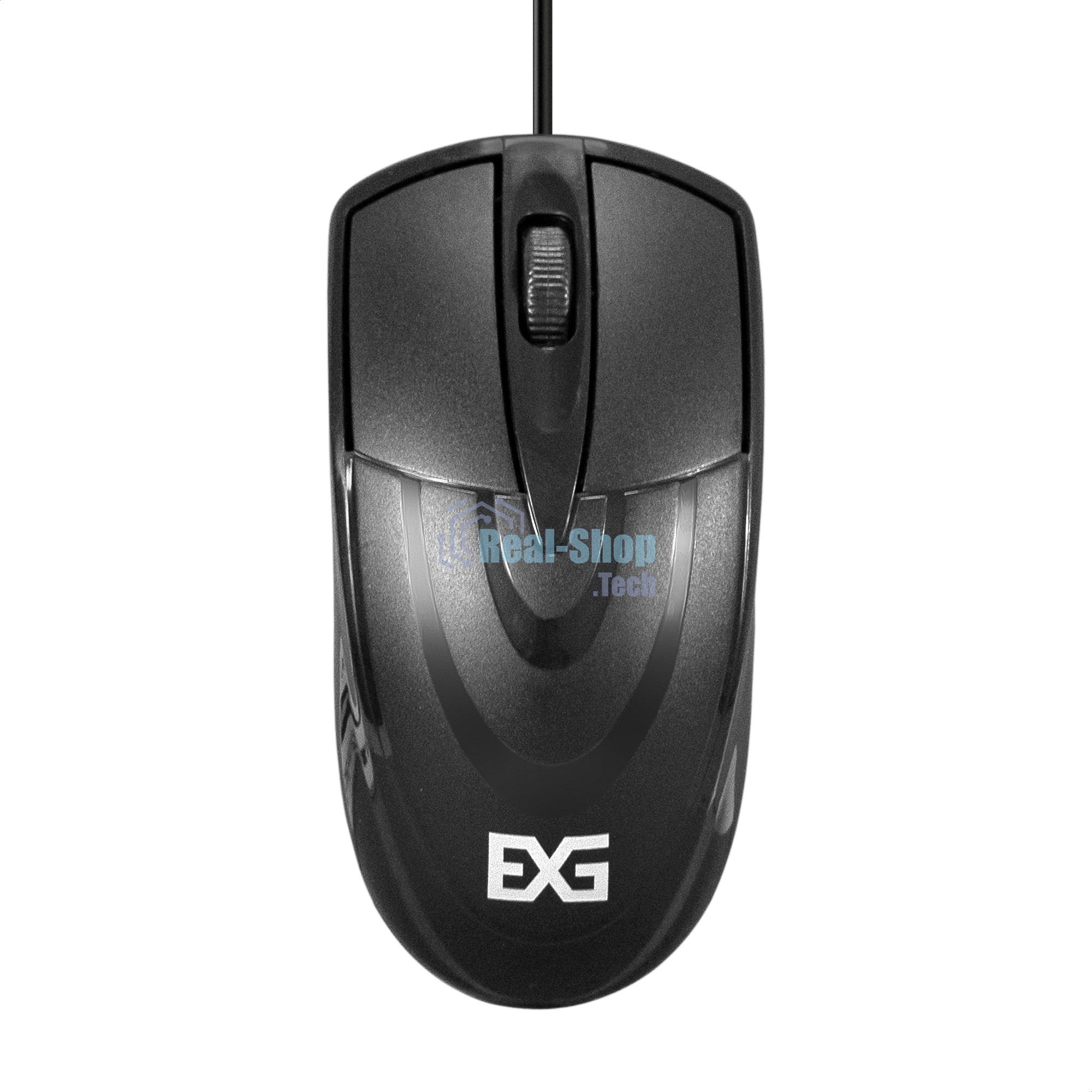 Мышь проводная ExeGate Professional Standard SH-8025 черный, 1000 dpi, USB, кнопки - 3