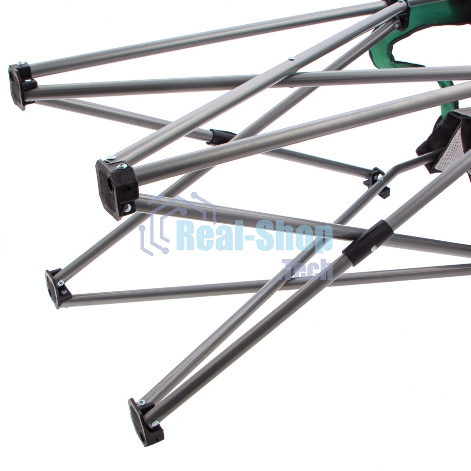 Кресло складное с подлокотниками и подстаканником 60x60x110/92 см, Camping Palisad