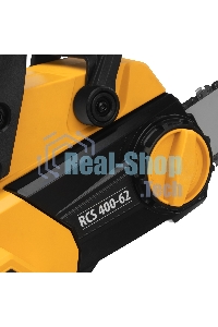 Пила цепная аккумуляторная бесщет. Denzel RCS 400-62, 400 мм, Li-ion, 62В