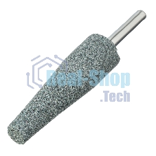 Шарошка абразивная Denzel конус удлиненный, для дрели (ПШМ), 19 x 60 мм, хвостовик d6 мм, 63С