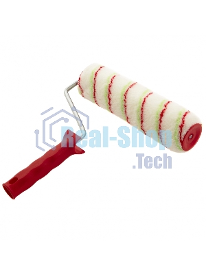 Валик Сибртех Эмали, 250 мм, ворс 12 мм, D 48 мм, D ручки 8 мм, полиамид,полиакрил