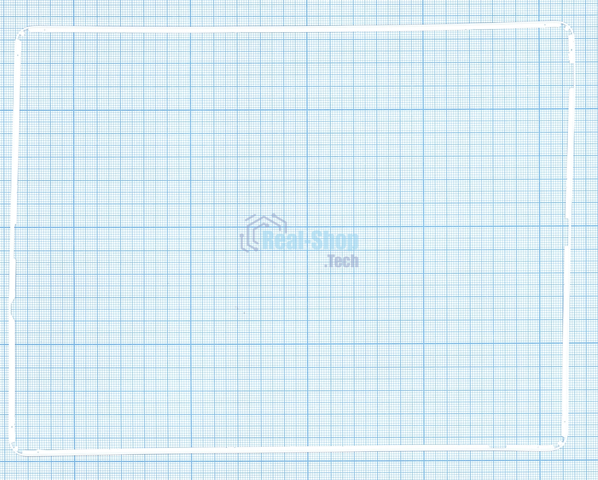 Рамка тачскрина для Apple iPad 2 белый