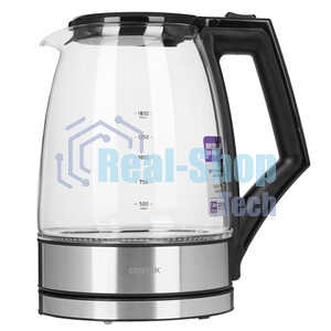 Чайник электрический Centek CT-0014 черный, 1.8л, 2200 Вт