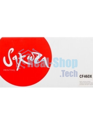 Картридж лазерный Sakura CF460X (HP 656X) для HP Color LaserJet Enterprise M652dn/M652n, M653dn/M653x, черный, 27 000к.