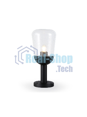 Светильник Ambrella light ST2085 BK/CL черный/прозрачный IP54 E27 max 40W D150*350