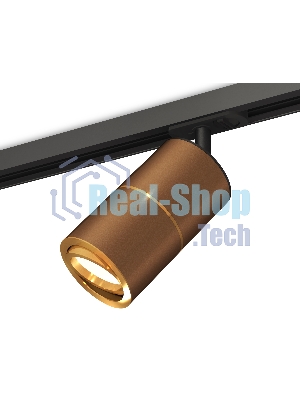 Светильник Ambrella light XT7404001 SCF/PYG/SBK кофе песок/золото желтое полированное/черный песок MR16 GU5.3
