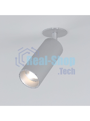 Diffe сетильник встраиваемый серебряный 10W 4200K (25052/LED)