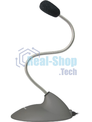 Микрофон компьютерный Defender MIC-111, серый, кабель 1,5 м