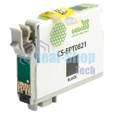 Картридж струйный Cactus CS-EPT0821 черный (13,8 мл) для Epson Stylus Photo R270/290/RX590