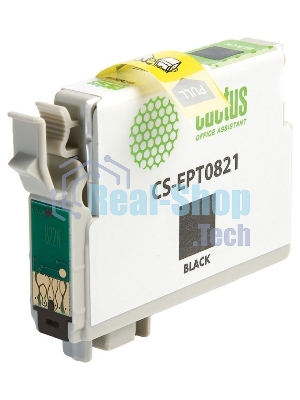 Картридж струйный Cactus CS-EPT0821 черный (13,8 мл) для Epson Stylus Photo R270/290/RX590