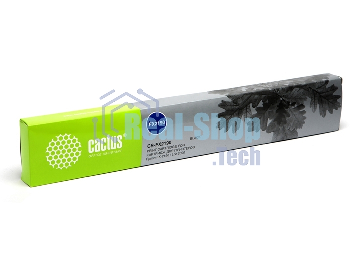 Картридж матричный Cactus CS-FX2190 черный (12.7 мм, 32 м, 12 000 000 знаков) для Epson FX-2190/LQ-2090