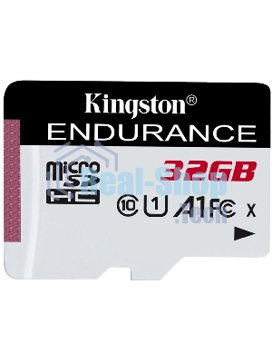 Флеш карта microSD 32Gb Kingston microSDНC Class 10 A1 UHS-I Endurance 95R/30W Card Only