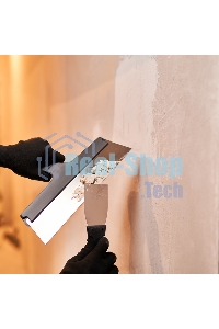 Шпатель фасадный 300 мм нержавеющая сталь, пластмассовая ручка Rexant