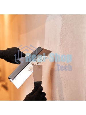 Шпатель фасадный Rexant 300 мм нержавеющая сталь, пластмассовая рукоятка