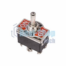 Тумблер Rexant 250V 15А (6c) ON-OFF-(ON) двухполюсный