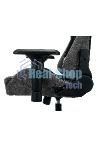 Кресло игровое Бюрократ VIKING 7 KNIGHT B FABRIC черный текстиль/эко.кожа крестовина металл/пластик