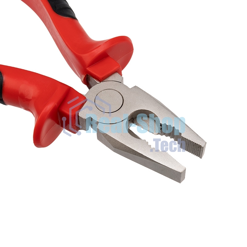 Плоскогубцы комбинированные Rexant 160 мм никелированные, двухкомпонентные рукоятки