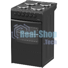 Плита электрическая Darina S EM 341 404 At антрацит/черный, конфорок 4 шт, духовка 50 л, 50 см x 85 см x 56 см