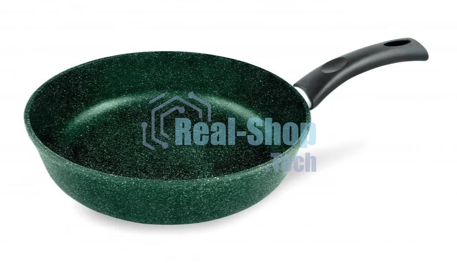 Сковорода НЕВА-МЕТАЛЛ 16126 Каменная 26 см Балтик грин н/р