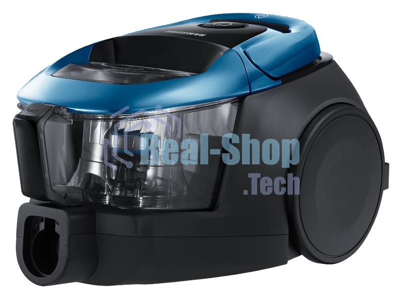 Пылесос Samsung VC18M31A0HU голубой, 380/1800 Вт, уборка сухая, пылесборник контейнер 2 л