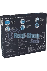 Прожектор светодиодный Gauss Qplus 30Вт 6500К 2550лм IP65 графит. сер. 1/10