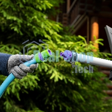 Адаптер Palisad пластмассовый 3/4 с внешним хомутом