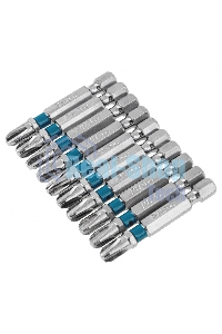 Набор бит Gross PH3х50, сталь S2, 10 шт.