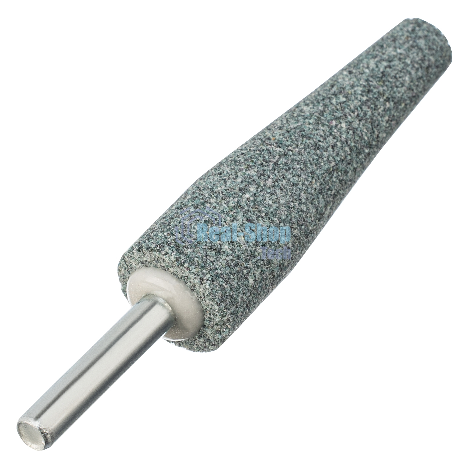 Шарошка абразивная Denzel конус удлиненный, для дрели (ПШМ), 19 x 60 мм, хвостовик d6 мм, 63С