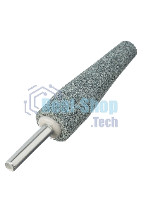Шарошка абразивная Denzel конус удлиненный, для дрели (ПШМ), 19 x 60 мм, хвостовик d6 мм, 63С