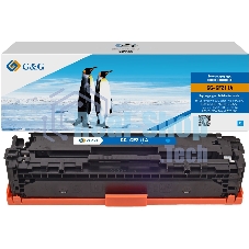 Картридж лазерный G&G GG-CF211A голубой (1800 стр.) для HP HP LJ Pro 200 color Printer M251n/nw/MFP M276n/nw, Canon LBP-7100Cn/7110Cw