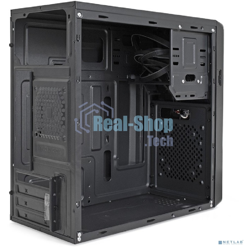 Компьютерный корпус Minitower ExeGate EX286429RUS BA-309U2 (mATX, без БП, 1хUSB+2хUSB 3.0, HD аудио, черный)