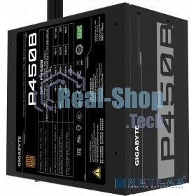 Блок питания Gigabyte GP-P450B, 450Вт, 80 PLUS Bronze, 120мм, черный