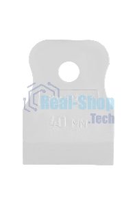 Шпатель Сибртех белая резина, 40 мм