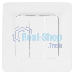 Systeme Electric Blanca внутр Бел Выключатель 3-клавишный, 10А, 250B
