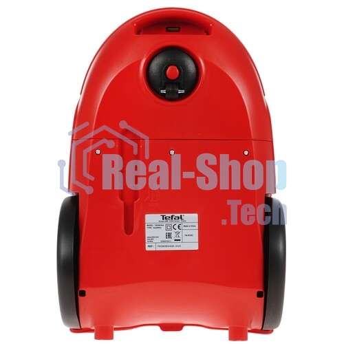 Пылесос Tefal TW3953EA красный/серебристый, 750 Вт, уборка сухая, пылесборник мешок 3 л