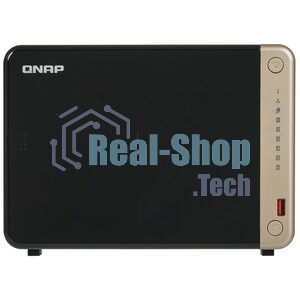 Сетевое хранилище NAS Qnap Original TS-664-8G 6-bay настольный Celeron N5095