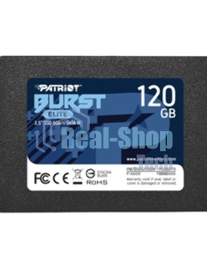 Накопитель SSD Patriot Burst Elite, 120Gb, SATA, 2.5