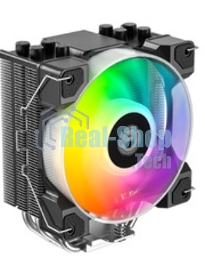 Кулер ID-Cooling SE-214-XT DF ARGB черный 120мм алюминий/медь 1500rpm 27db 4-pin 180W 150мм