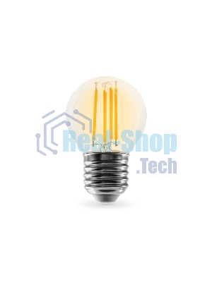 Лампа светодиодная 451523 Filament LED G45 15W E27 2700K 220-240V