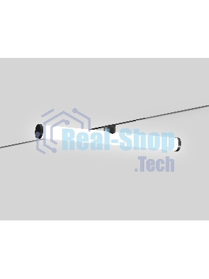 Трековый светильник GL2370 BK черный IP20 10W 3CCT 3000/4200/6400K 48V 300*25*73