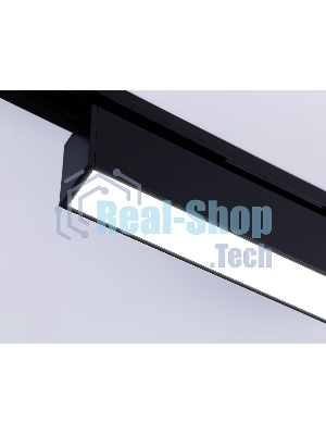 Трековый однофазный светильник Ambrella light GL6767 BK черный LED 12W 4200K 300*22*48