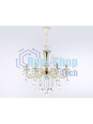 Светильник Ambrella light TR4923/6 GD/WH/BL золото/белый/голубой E14*6 max 40W D600*620