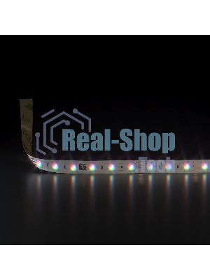 Лента светодиодная 60Led 14,4W IP20 RGB 6500K холодный белый (5050+5050 24V 60Led 14,4W IP20 RGBW)
