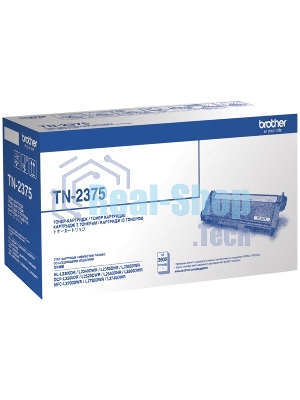 Картридж лазерный Brother TN-2375 черный (2600 стр.) для HLL2300D/2340DW/2360DN/2365DW/DCPL2500D/2520DW/2540DN/2560DW/MFCL2700DW/2720DW/2740DW