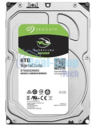 Жесткий диск Seagate 6Tb 5400rpm SATA 6Gb/S 256MB Barracuda 3.5