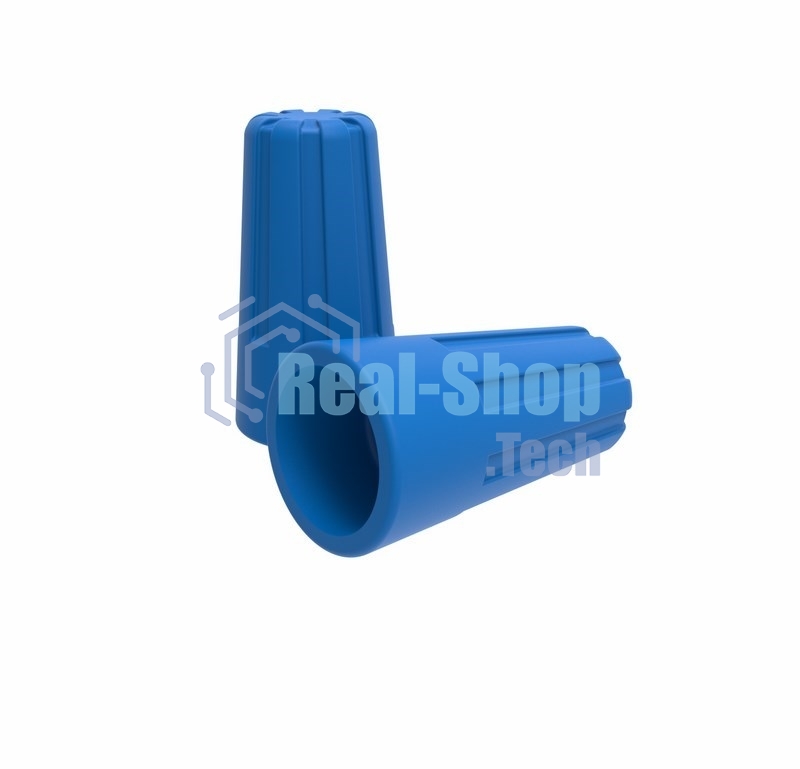 Соединительный изолирующий зажим Rexant СИЗ-2, 1,0-4,5 мм², синий, 5 шт.