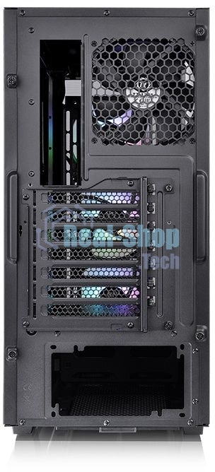 Компьютерный корпус Thermaltake Divider 300 TG ARGb черный без БП ATX 2x120мм 2xUSB 3.0 audio front door bott PSU