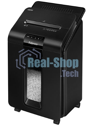 Шредер Fellowes AutoMax 100M (секр.P-4)/фрагменты/100лист./23лтр./скрепки/скобы/пл.карты