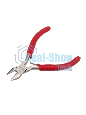 Кусачки для точных работ Rexant 115 мм никелированные, авторазжим, обливные рукоятки